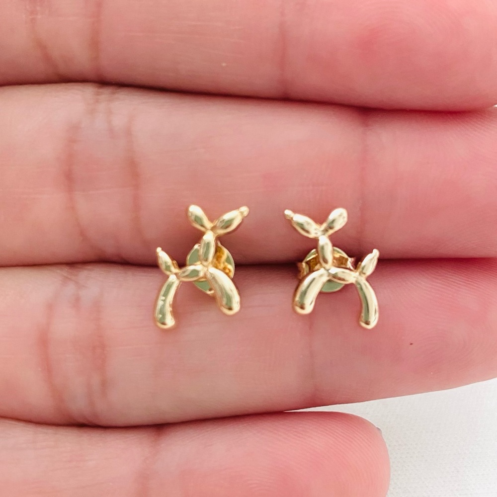 Balloon Dog Earrings